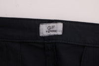 GF Ferre Blue Cotton Stretch Chinos Pants - Size IT54-XXL