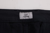 GF Ferre Blue Cotton Stretch Chinos Pants - Size IT48-M