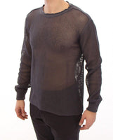 Dolce & Gabbana Purple Runway Netz Pullover Netted Sweater - Size IT44-XS