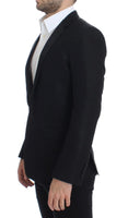 Dolce & Gabbana Black wool MARTINI slim blazer - Size IT46-S