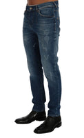 Frankie Morello Blue Wash Perth Slim Fit Jeans - Size W30