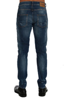 Frankie Morello Blue Wash Perth Slim Fit Jeans - Size W30