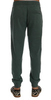 Dolce & Gabbana Green Cashmere Training Pants - Size L