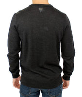 Costume National Gray crewneck pullover sweater - Size IT48-M