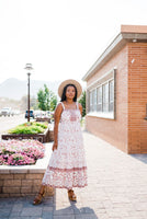 LIVING FREE BEAUTY - Original Boho Chic Floral Maxi Dress