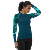 FIND YOUR COAST APPAREL - Original Women's Veronica Sleeve Sea Skinz Performance Rash Guard UPF 40+