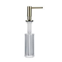 Newly High Quality 5 Warranty Promotion 100% Solid Brass Pump Head Kitchen Commercial Modern Lotion Dispenser in Brushed Nickel