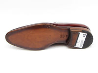 Paul Parkman Men's Tassel Loafer Brown Leather Upper and Leather Sole (ID#073-BRD)