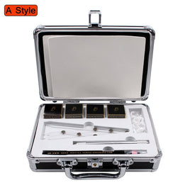 Microblading Kit Permanent Makeup Neddle Eyebrow Pencil Manual Pen Practice Skin Ruler Inkcups Microblading Pigment Tattoo Kit