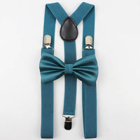 Nice Suspenders Bowtie Sets Mens Women Boys Girls Baby Kids Party Wedding Y-Back Shirt Braces Butterfly Belt Bow Tie Pants Jeans