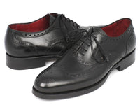 Paul Parkman Wingtip Oxford Goodyear Welted Black (ID#027-BLK)