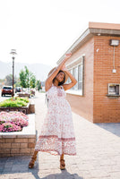 LIVING FREE BEAUTY - Original Boho Chic Floral Maxi Dress