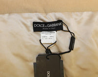 Dolce & Gabbana Beige MINK Fur Scarf Foulard Neck Wrap - One Size