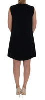 Dolce & Gabbana Black SONO UN PRINCESS Crystal Shift Dress - IT36-XS