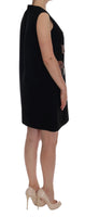 Dolce & Gabbana Black SONO UN PRINCESS Crystal Shift Dress - IT36-XS