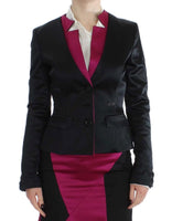 Giacca EXTE Black Pink Stretch Blazer - Taglia IT40-S