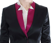 Giacca EXTE Black Pink Stretch Blazer - Taglia IT40-S