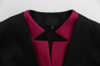 Giacca EXTE Black Pink Stretch Blazer - Taglia IT40-S