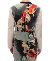 SACHIN & BABI Blazer corto floreale multicolore - Taglia IT40-S