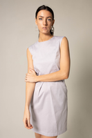 LE REUSSI - Original Italian Cotton Dress Pleated With Pockets