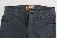 Jeans bootcut slim fit in cotone blu Galliano - Taglia W30