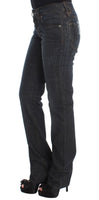 Jeans bootcut slim fit in cotone lavato blu Galliano - Taglia W28