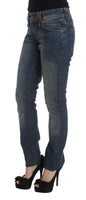 Jeans slim fit in misto cotone lavato Galliano blu - Taglia W29