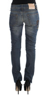 Jeans slim fit in misto cotone lavato Galliano blu - Taglia W29