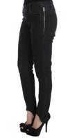 Jeans denim Ermanno Scervino blu in cotone aderente - Taglia IT44-L