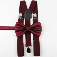 Nice Suspenders Bowtie Sets Mens Women Boys Girls Baby Kids Party Wedding Y-Back Shirt Braces Butterfly Belt Bow Tie Pants Jeans