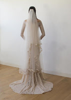 BLUSHFASHION - Original Wedding Veil Short Length   #4015