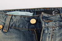 Jeans a vita bassa in cotone blu Cavalli - Taglia W26