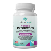 Nature's Magic Women's 50 Billion CFU Vegan Blend Probiotic & Prebiotic With Cranberry (A Magic v Steam Product)