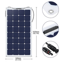 ACOPOWER 330Watts Flexible Solar RV Kit , 30A MPPT Charge Controller