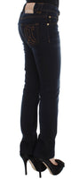 Jeans slim fit in cotone lavato blu Galliano - Taglia W28