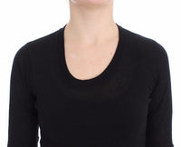 Maglia Pullover Dolce & Gabbana nera girocollo - Taglia IT46-XL