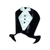 High Hat Shaped Tuxedo One Size Joke Gift Gadget