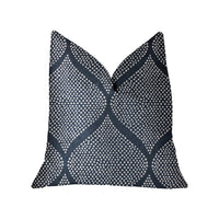 Pitaya Blue and White Luxury Throw Pillow