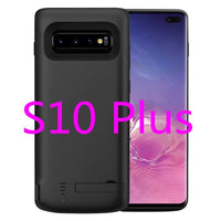 Battery Case for Samsung Galaxy S10 S10e Silicone Shockproof Battery Charger Case Slim Power Bank Case Cover ForSamsung S10 Plus