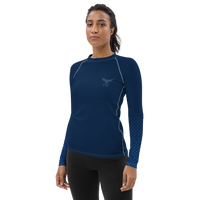 FIND YOUR COAST APPAREL - Original Women's Lady Ocean Performance Rash Guard UPF 40+