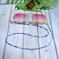 MOON GIRL Colorful Seed Beads Eyeglass Chains Street Stylish Brillenketten Girl Fashion Sunglasses Chain Eyewears Cord Holder