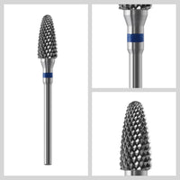 Nail Drill Bit Carbide Rotary Burr Nozzle for Manicure Electric Milling Cutter for Manicure Machine Milling Cutter for Nail Tool