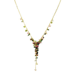 Original Mixed Tourmaline Cluster Necklace