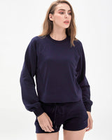 REBODY - Original City Zip Crop Crewneck