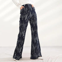 MARIGOLDSHADOWS - Original Takarra High Waist Denim Pants - Deep Blue