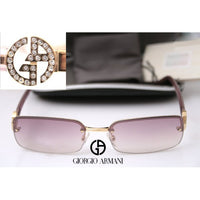 Sunglasses Giorgio Armani - Frame Metal Gold - 406/S