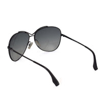 Hugo Boss Aviator sunglasses - Black metal frame, grey lenses - 0037/S