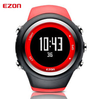 Top Brand EZON T031 Rechargeable GPS Timing Watch Running Fitness Sports Watches Calories Counter Distance Pace 50M Waterproof