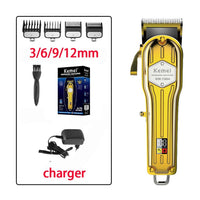 Kemei Professional All Metal Hair Clipper Men Electric Hair Trimmer Fade Hair Cutter Haircut Machine Barber Shop KM-1976 KM-1977