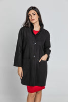 CONQUISTA FASHION - Original Black Blend  Coat